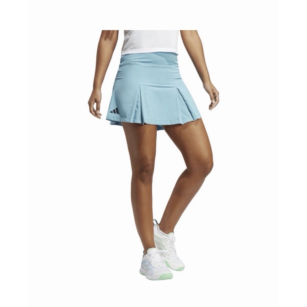 Adidas Tennis Pleated Skirt Skort Light Blue Women's Size Medium